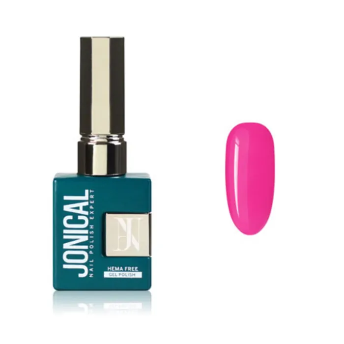 Ημιμόνιμο βερνίκι νυχιών JONICAL No RR08 15ml Rose Red